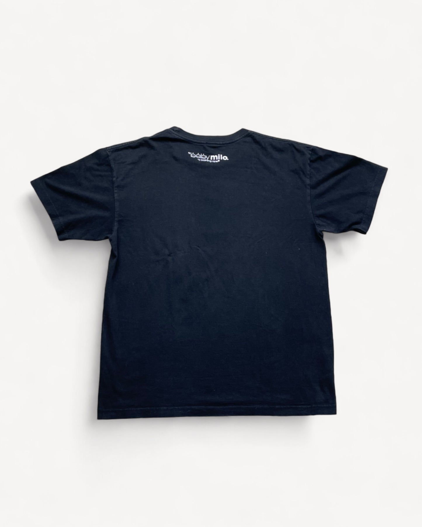 BAPE BABYMILO BLACK T-SHIRT (L)