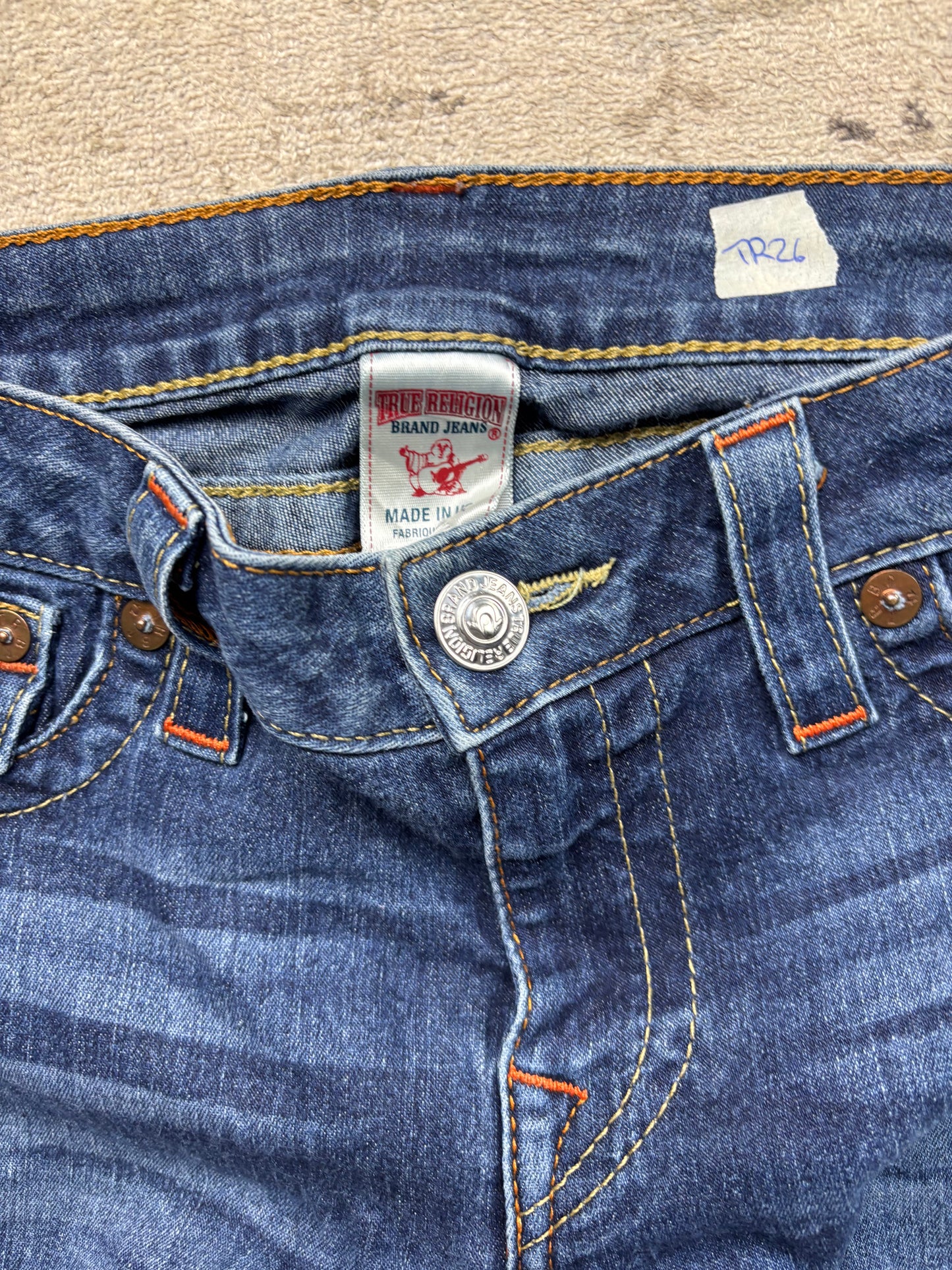 TRUE RELIGION JEANS W29 L30 #TR26