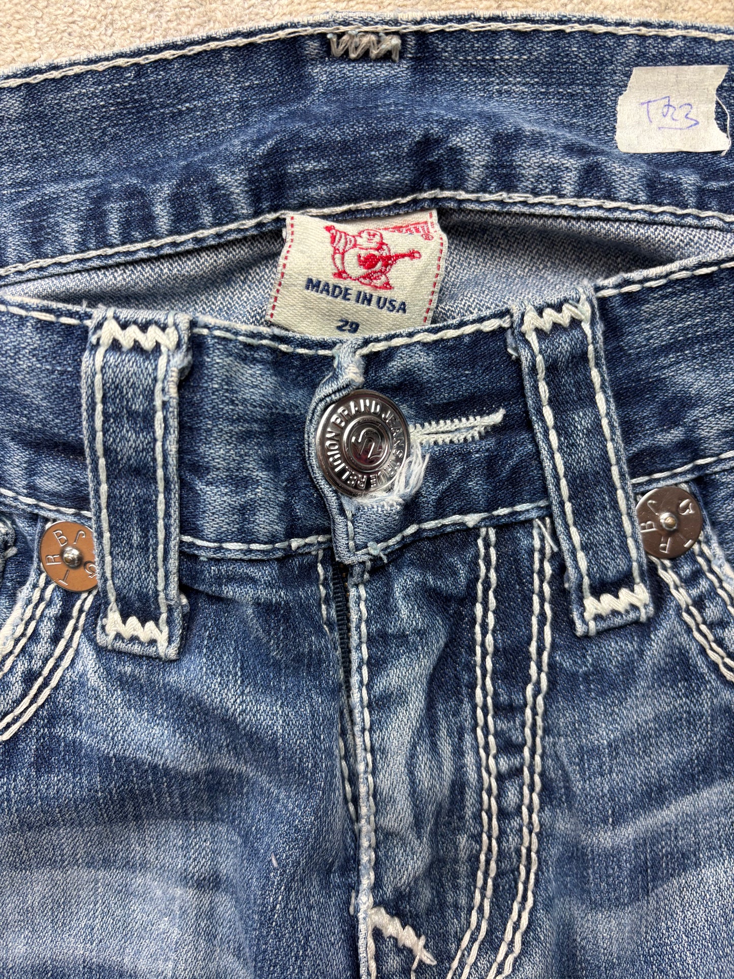 TRUE RELIGION JEANS W29 L30 #TR3