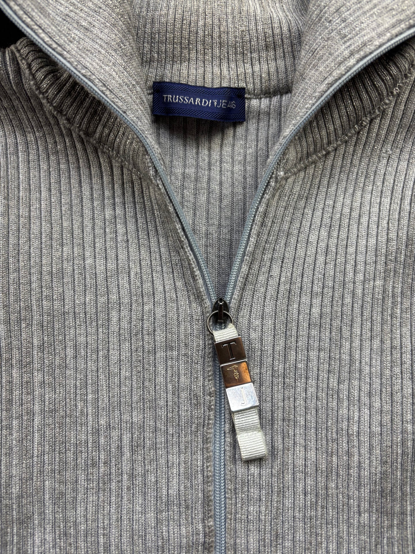 TRUSSARDI WOMEN ZIP UP KNIT (S)