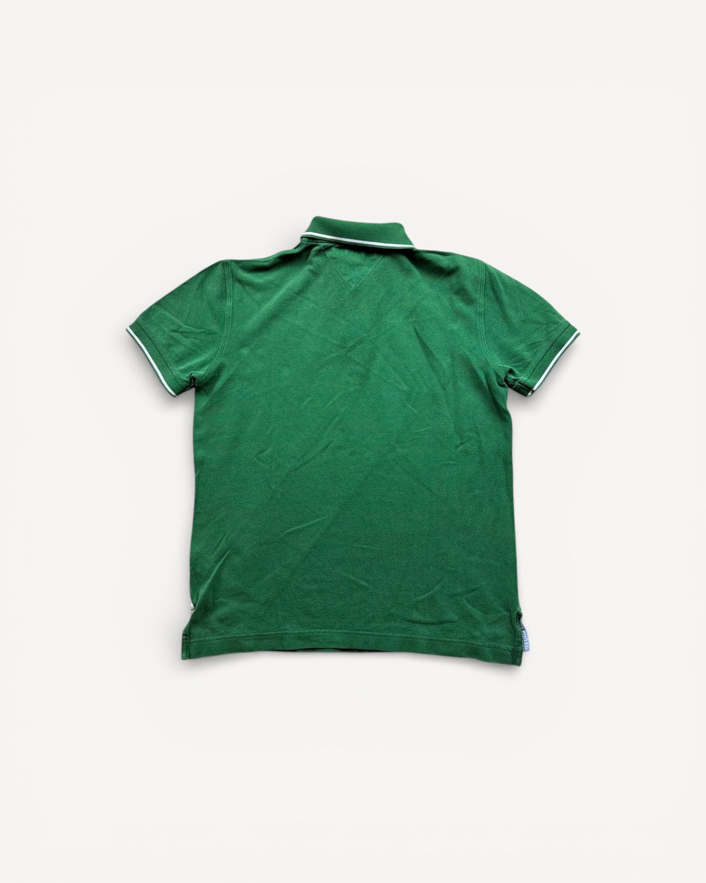 HILFIGER POLO SHIRT GREEN (M)