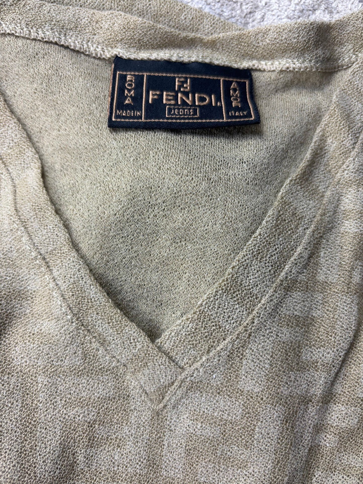 FENDI MONOGRAM WOMEN LONGSLEEVE (M)