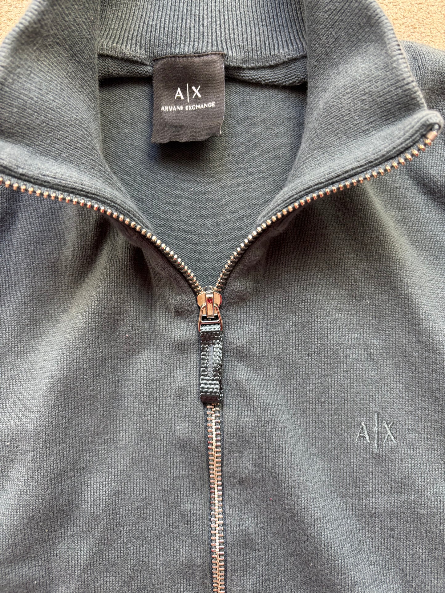 ARMANI ZIP UP KNIT (M)