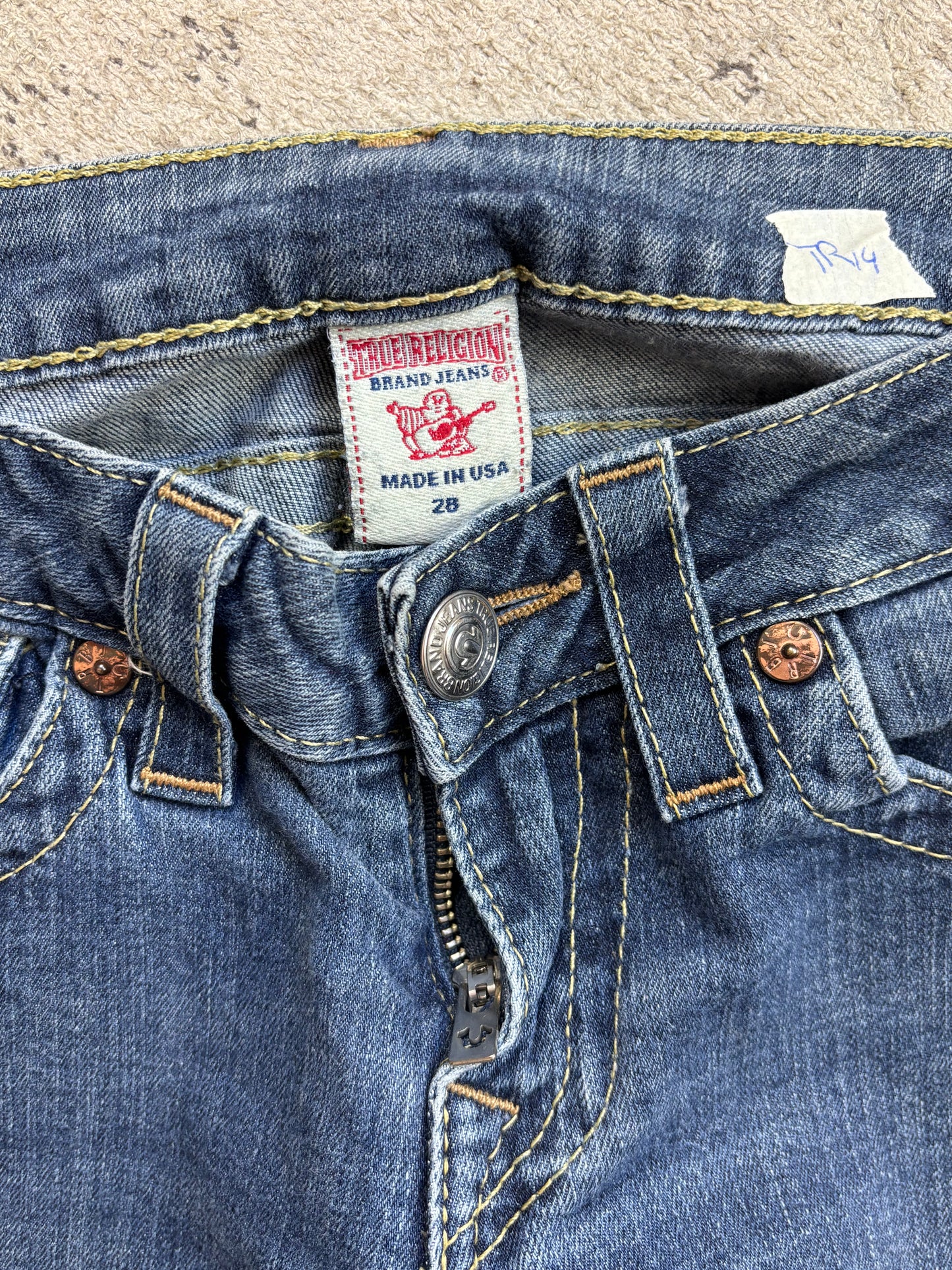 TRUE RELIGION JEANS W28 L30 #TR14