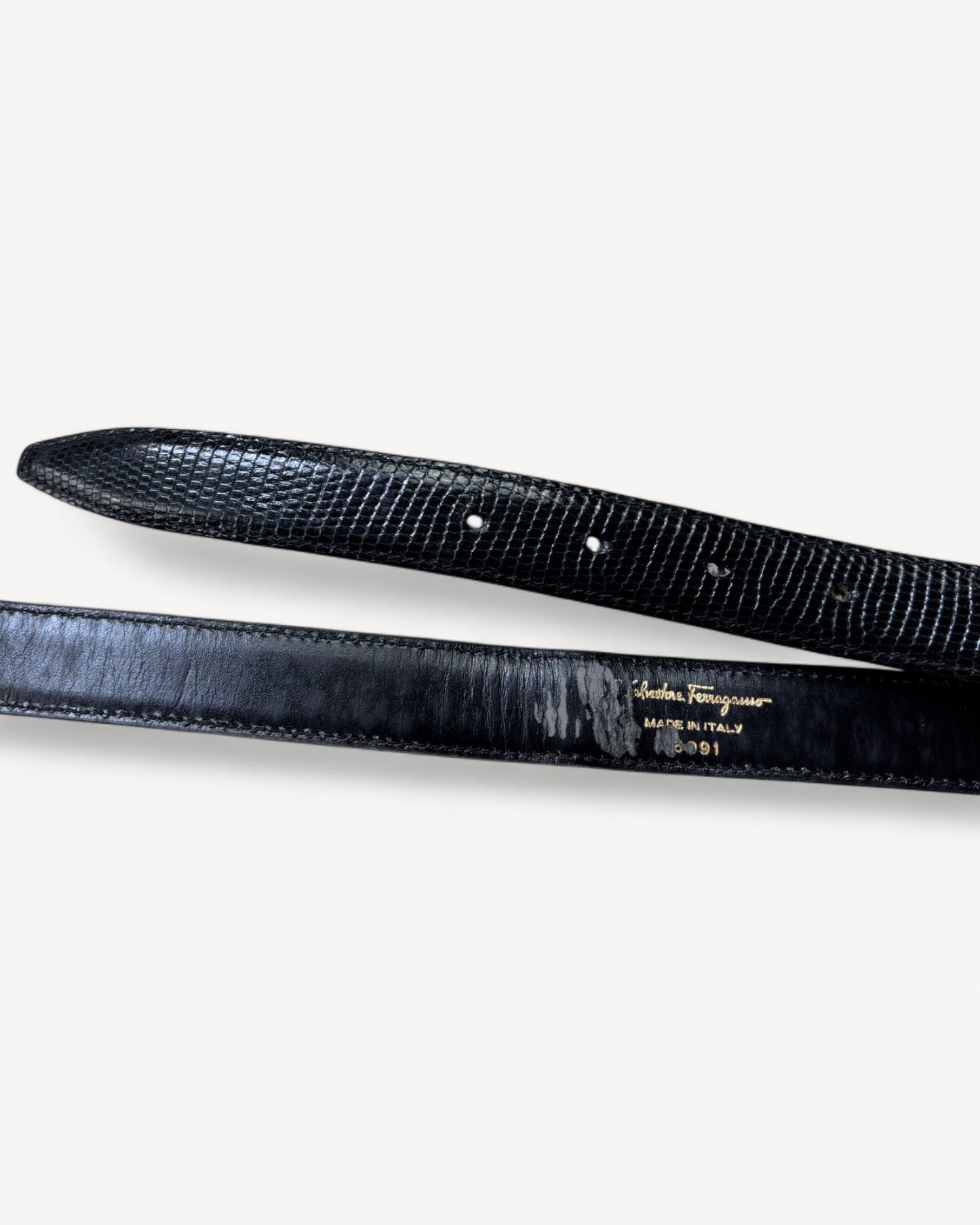 FERRAGAMO SNAKE BELT