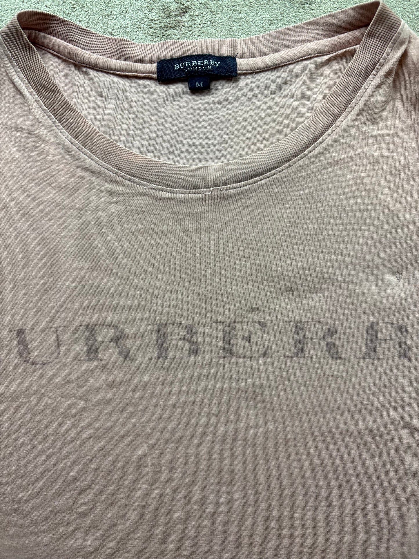 BURBERRY LOGO T-SHIRT (M)