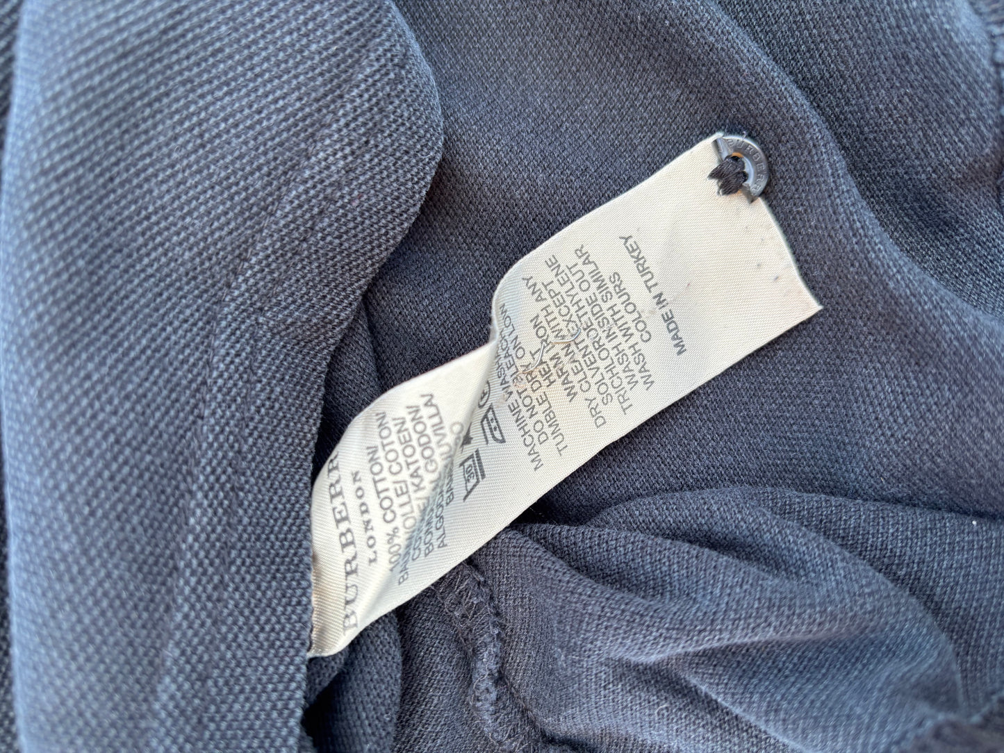 BURBERRY LONGSL. POLO SHIRT (S)