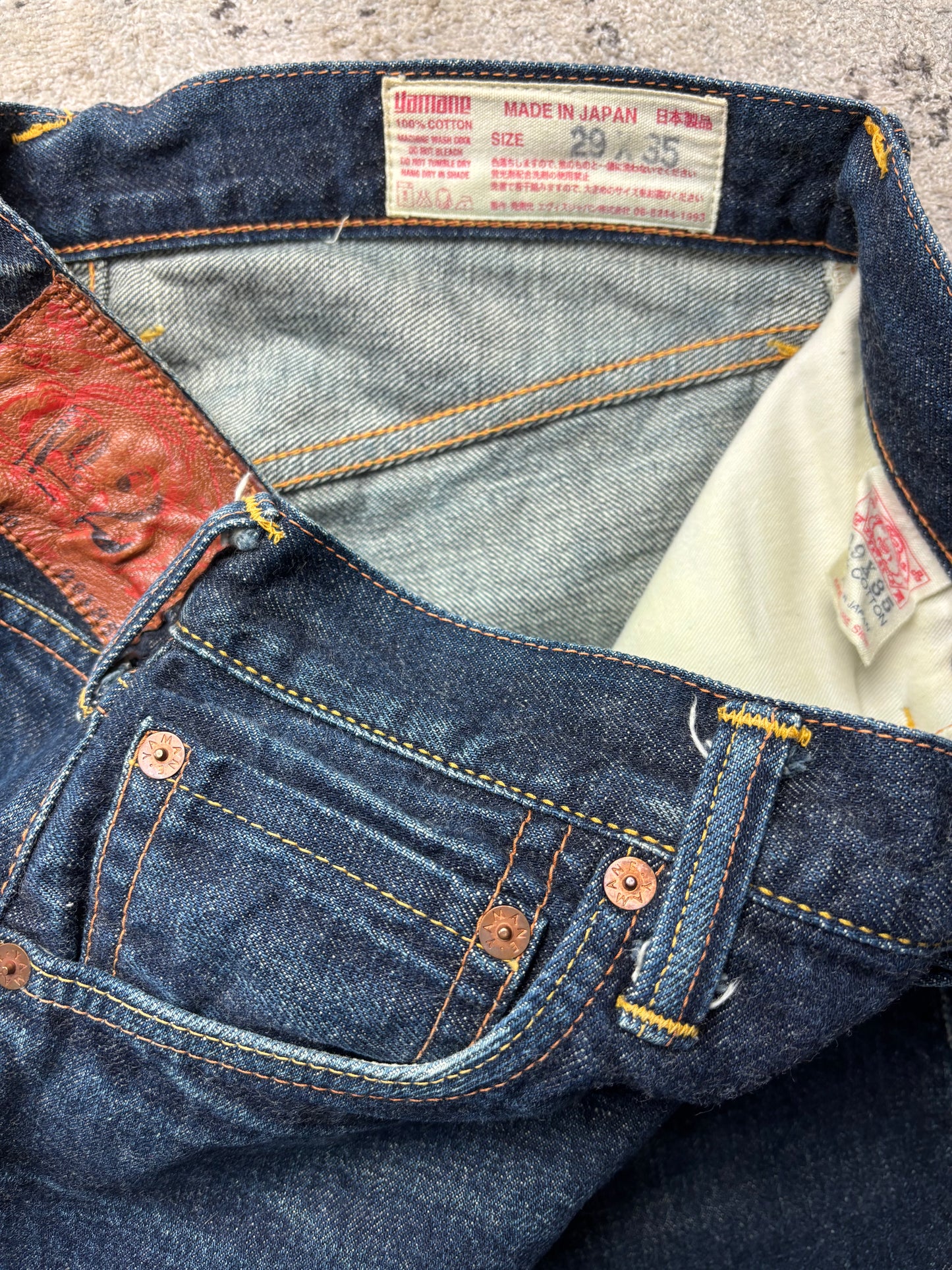 EVISU JEANS W29 L30 #E11