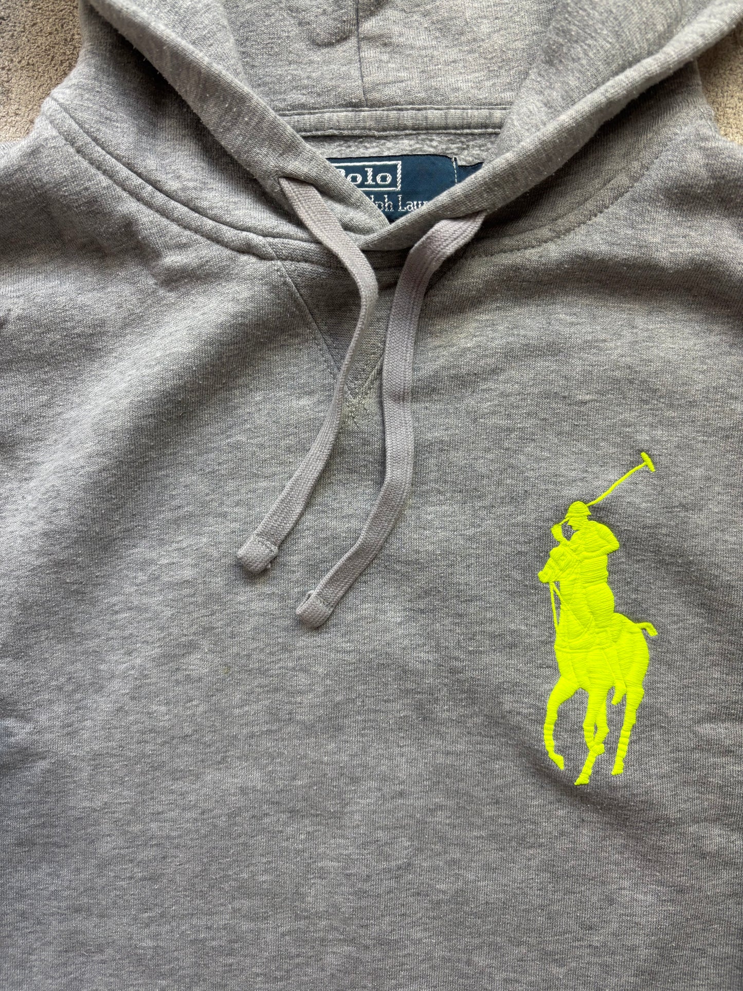 RALPH LAUREN GREY HOODIE (S)