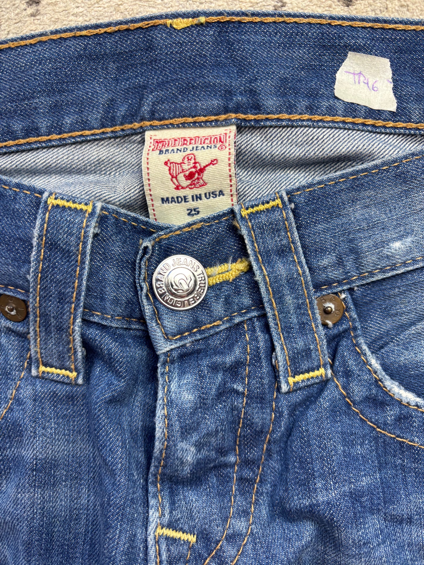 TRUE RELIGION JEANS W26 L32 #TR16