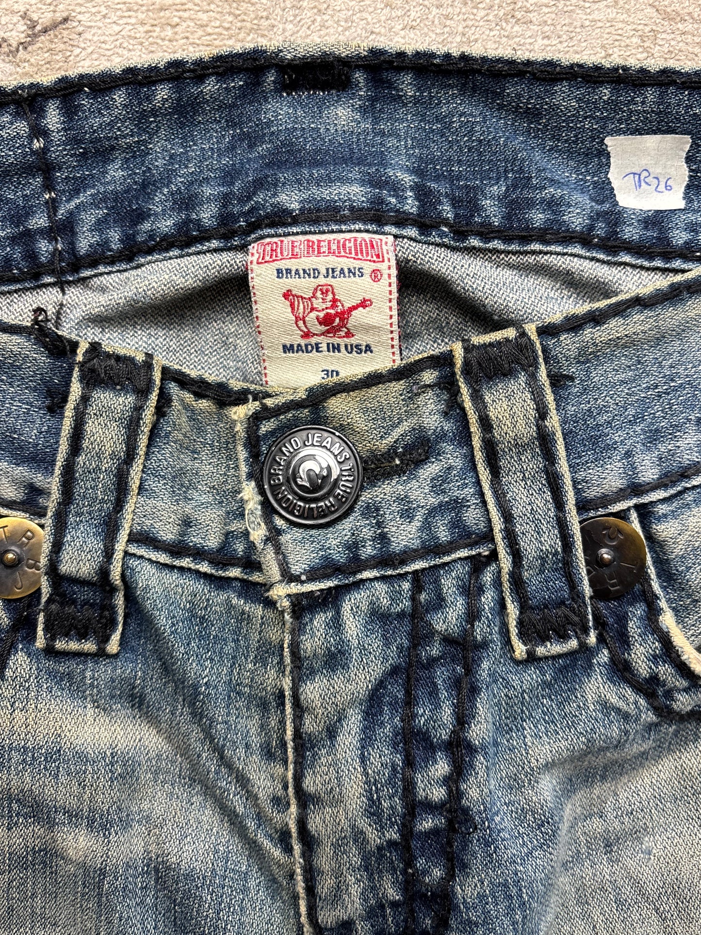 TRUE RELIGION JEANS W30 L32 #TR26