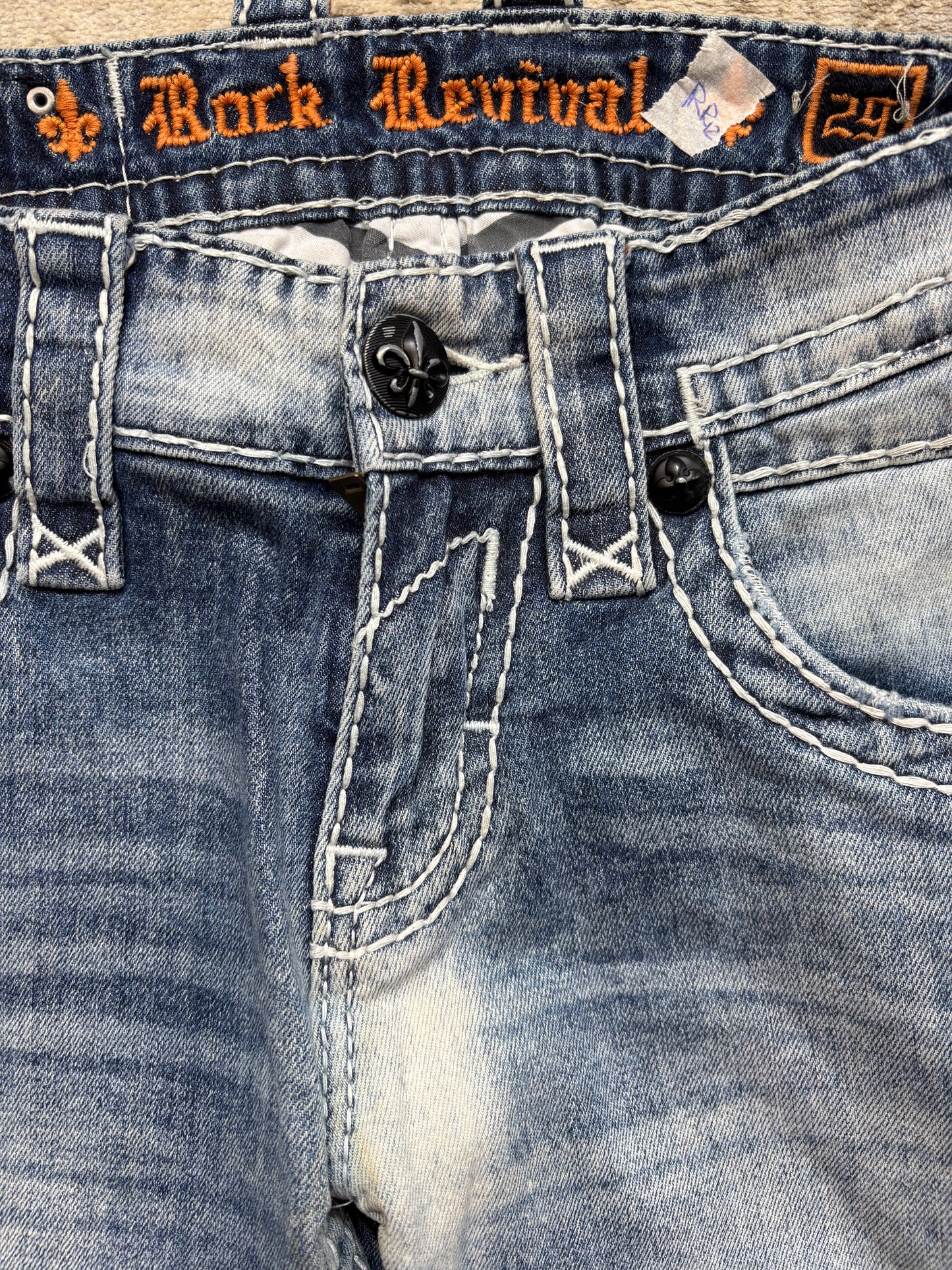 ROCK REVIVAL JEANS W29 L32 #RR12