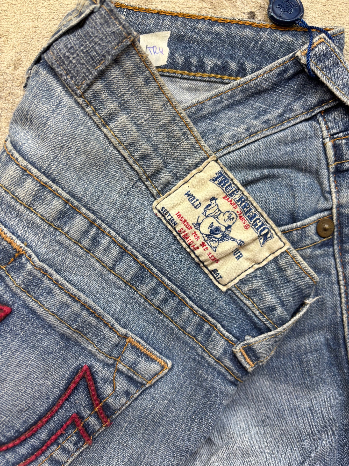 TRUE RELIGION JEANS W28 L32 #TR4
