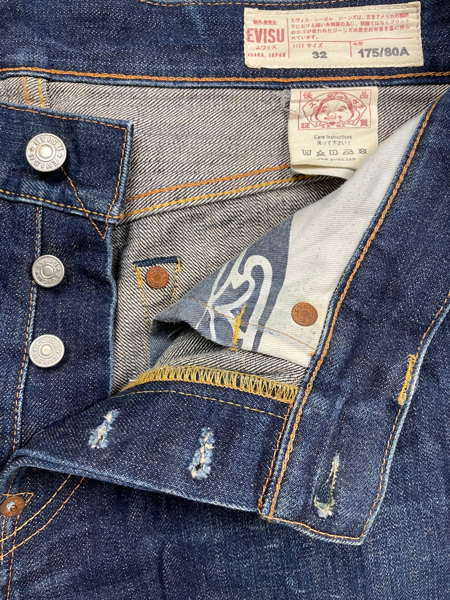 EVISU JEANS NR. 2 W32 L32 #E8