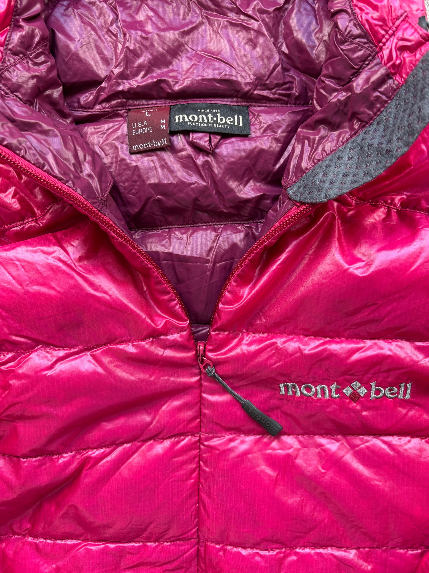 MONTBELL PINK PUFFER JACKET (M)