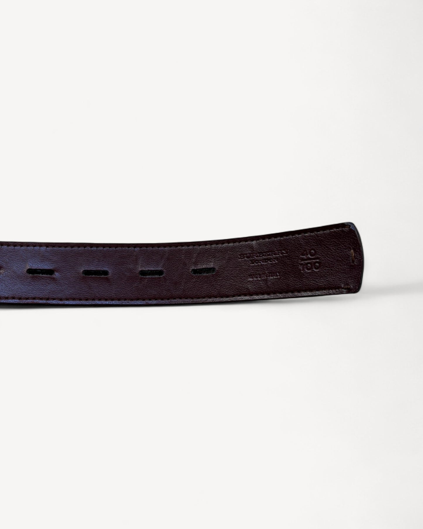 BURBERRY MONOGRAM BELT