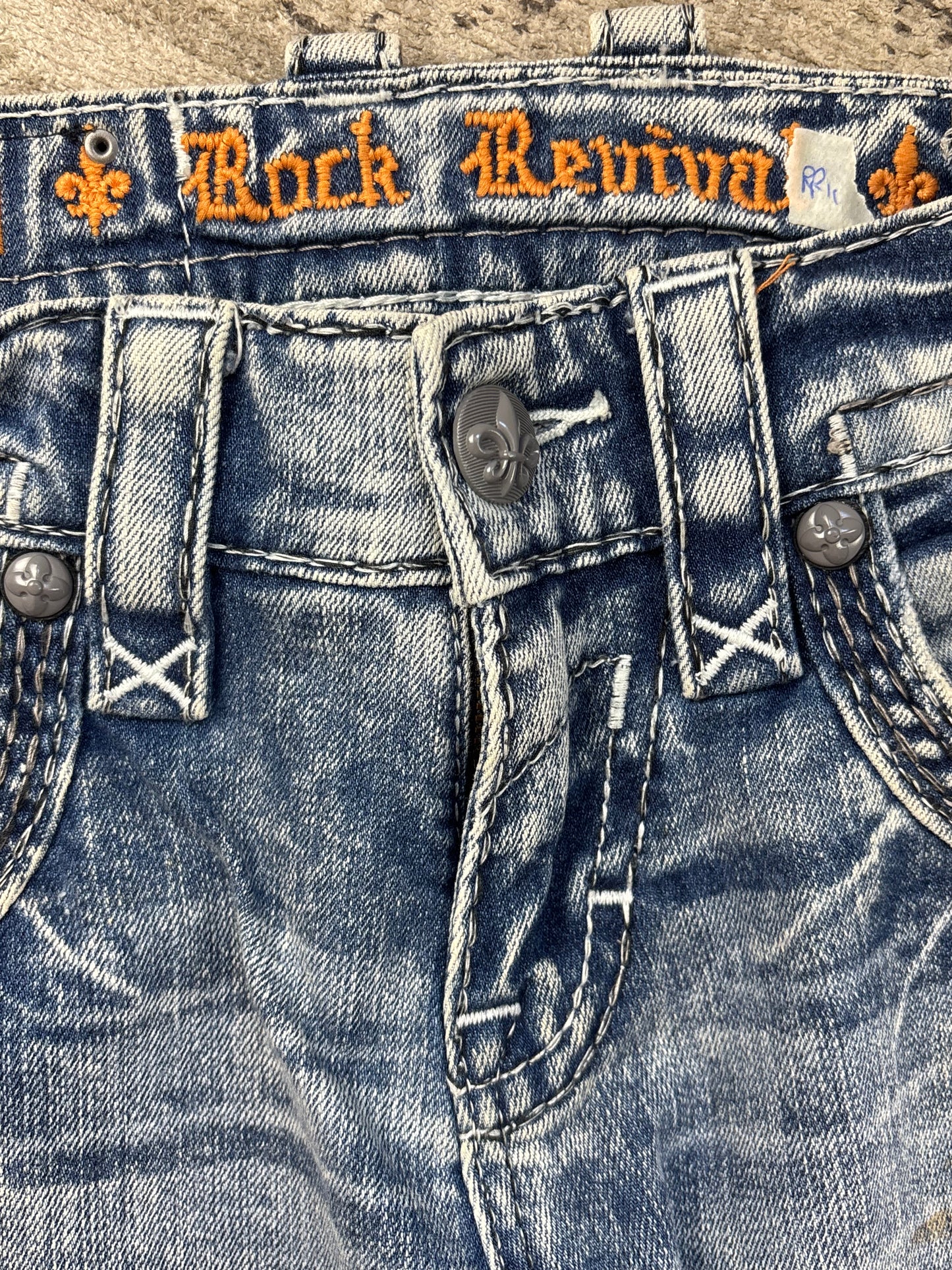 ROCK REVIVAL JEANS W29 L32 #RR11