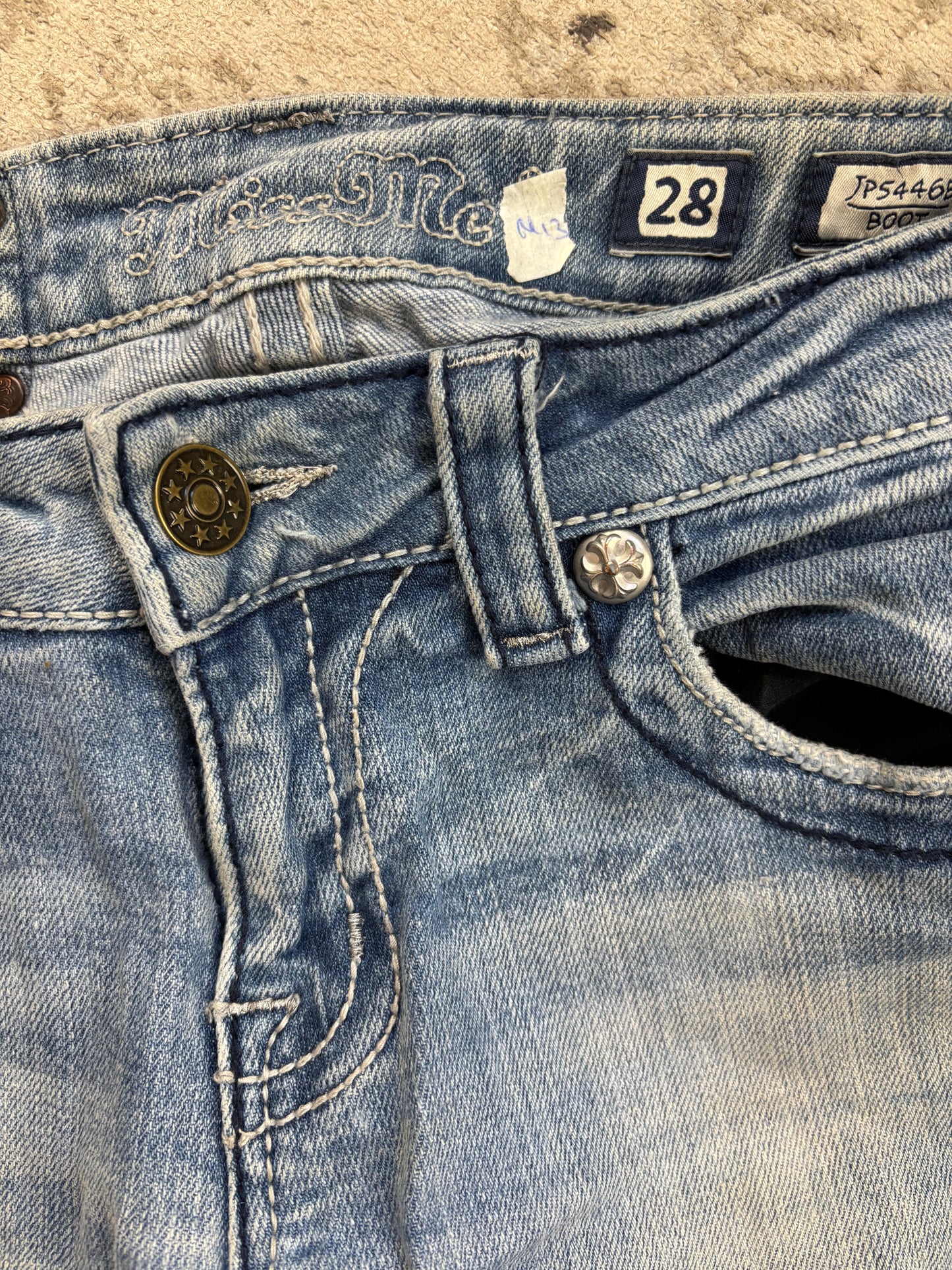 MISS ME JEANS W28 L32 #M13