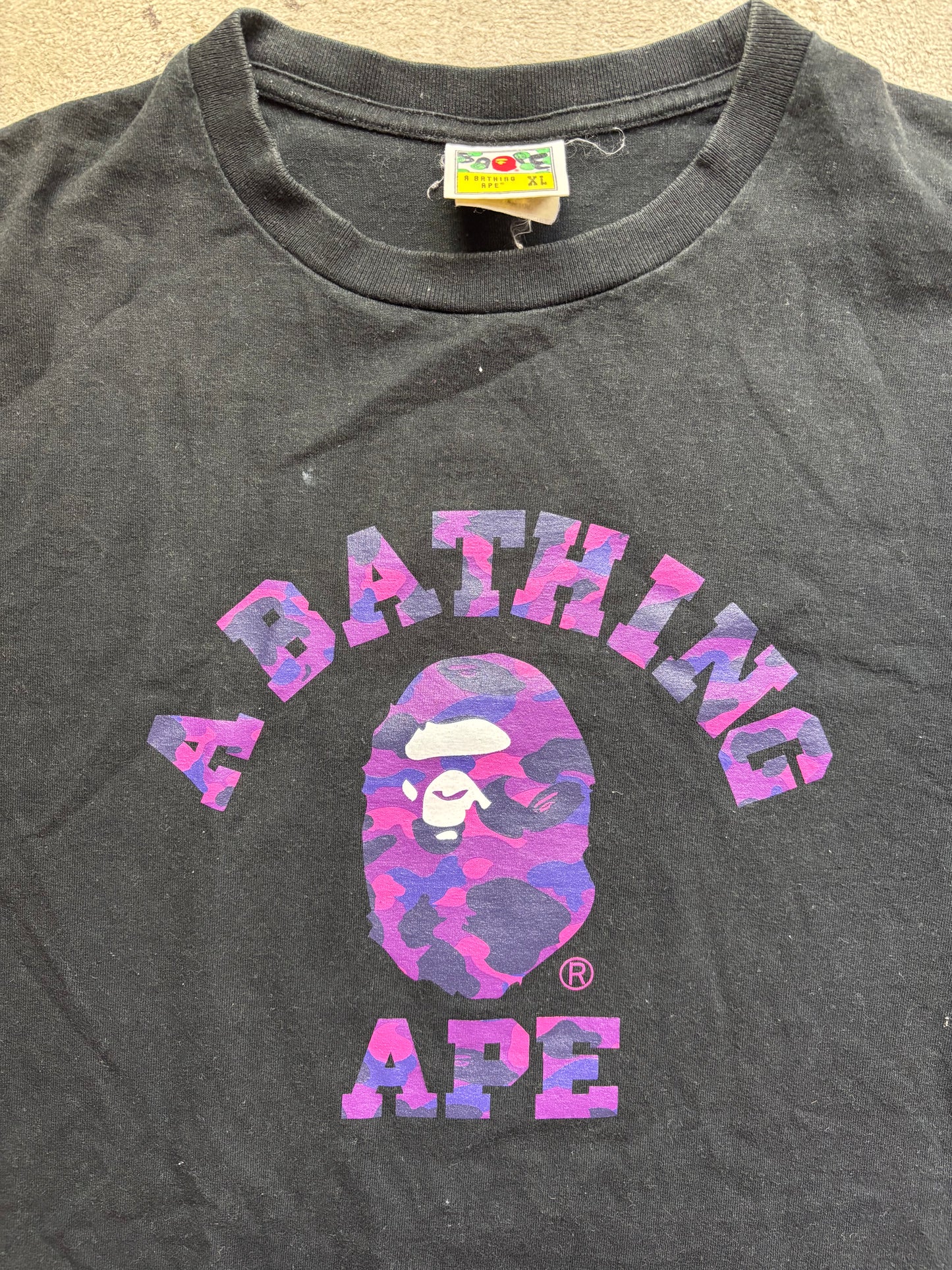 BAPE BLACK T-SHIRT (L)