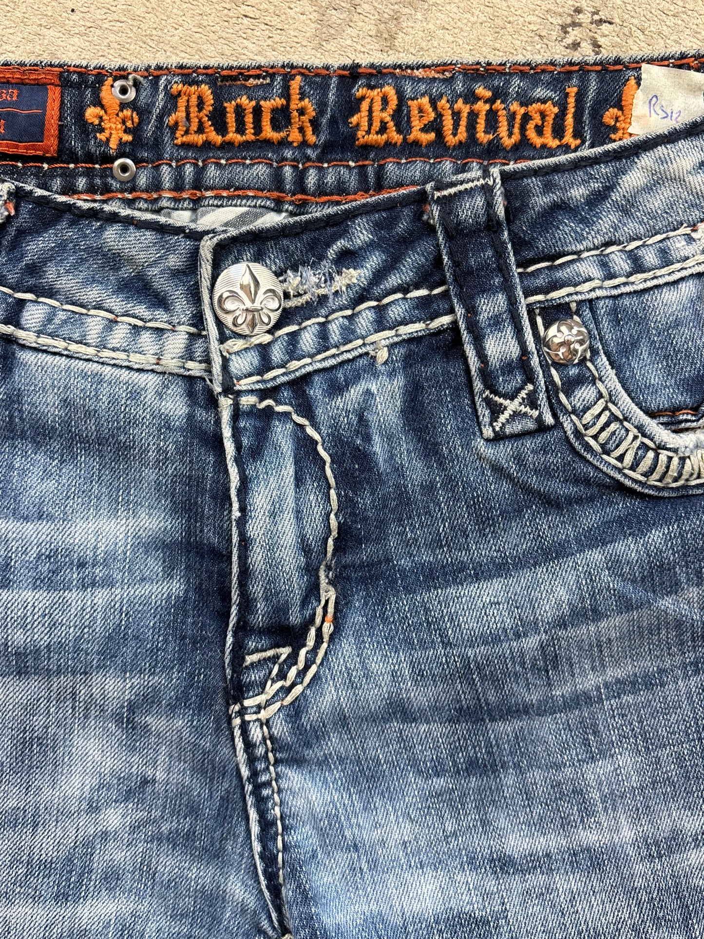 ROCK REVIVAL HOT PANT W28 #RS12