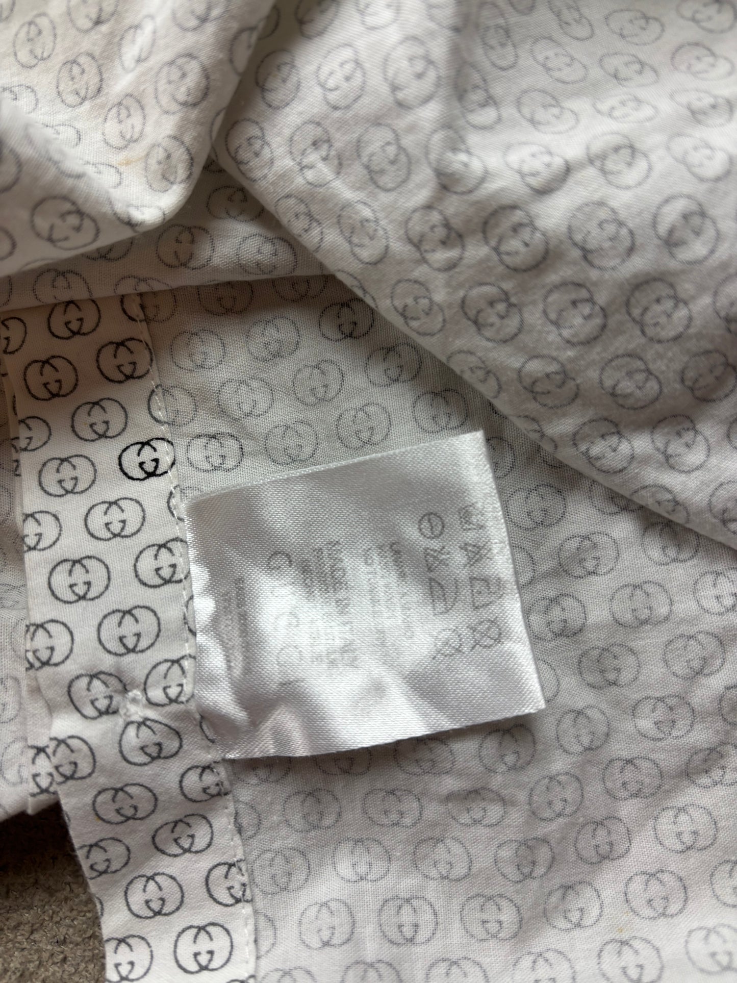GUCCI MONOGRAM SHIRT (S)