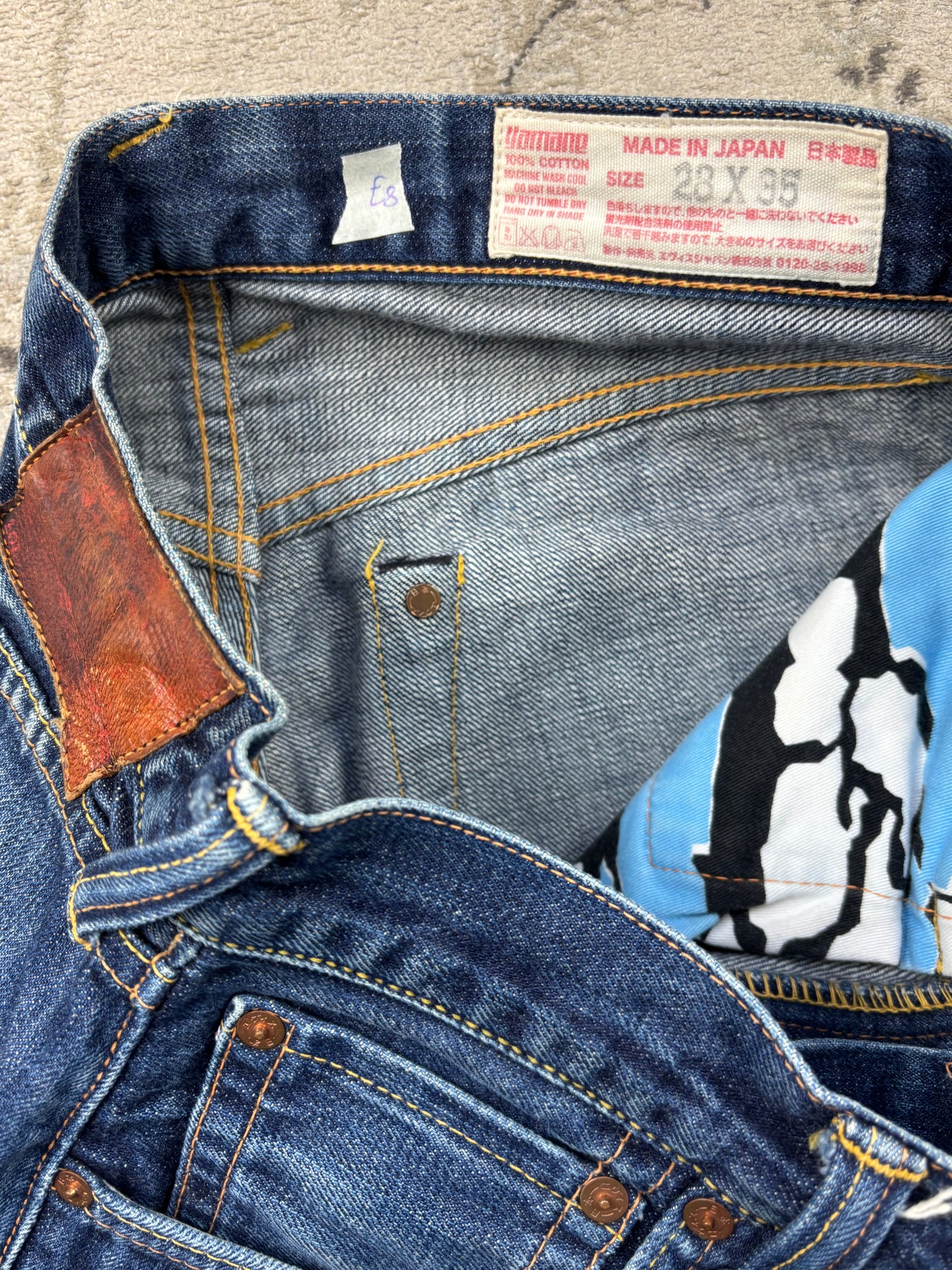 EVISU JEANS W28 L32 #E8