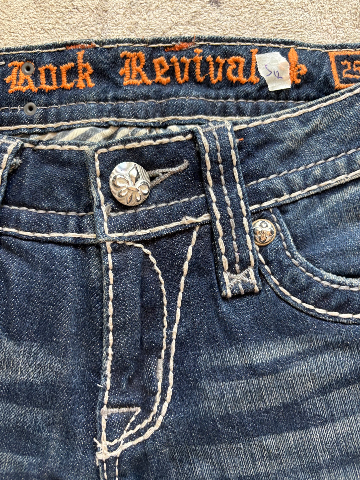 ROCK REVIVAL HOT PANT W25 #S12