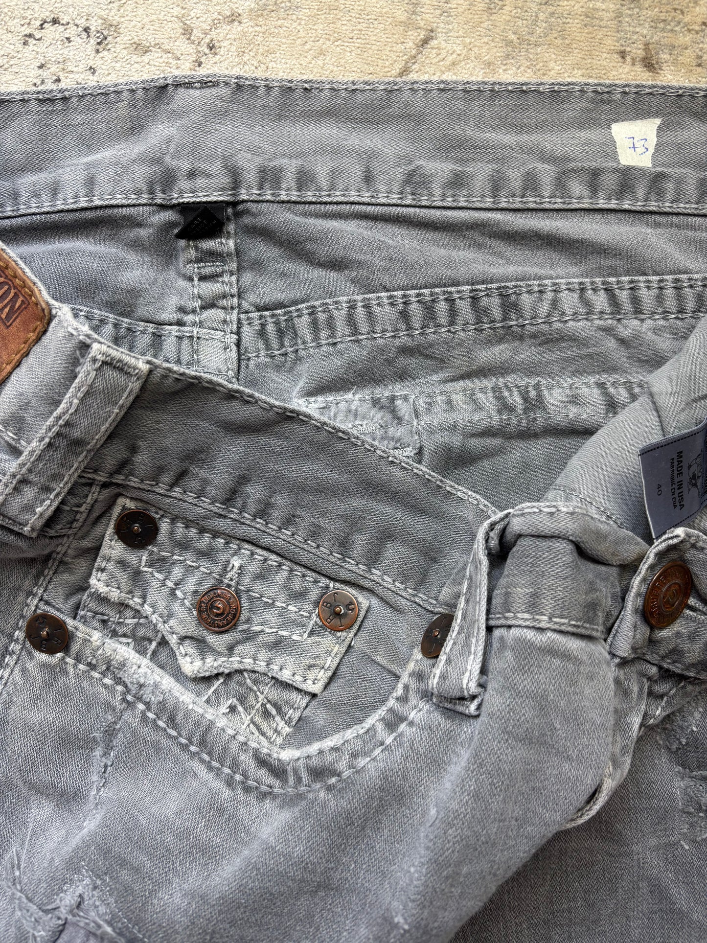 TRUE RELIGION JEANS W40 L34 #TR73