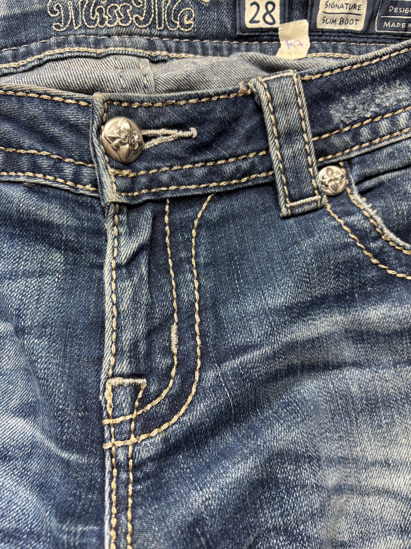 MISS ME JEANS W28 L32 #M7