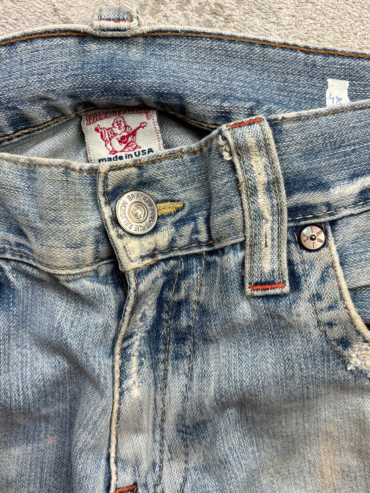 TRUE RELIGION JEANS W34 L32 #TR48