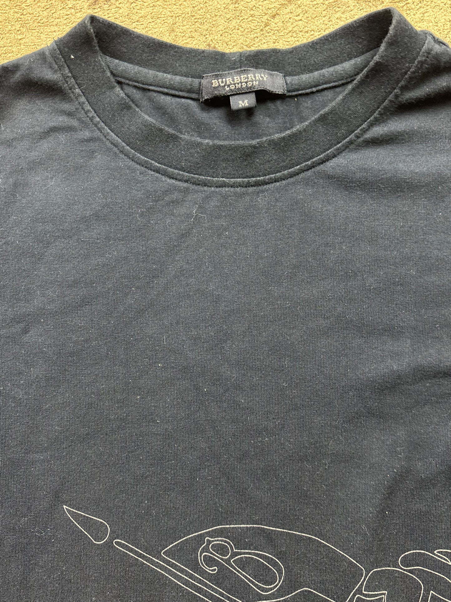 BURBERRY LOGO T-SHIRT (M)
