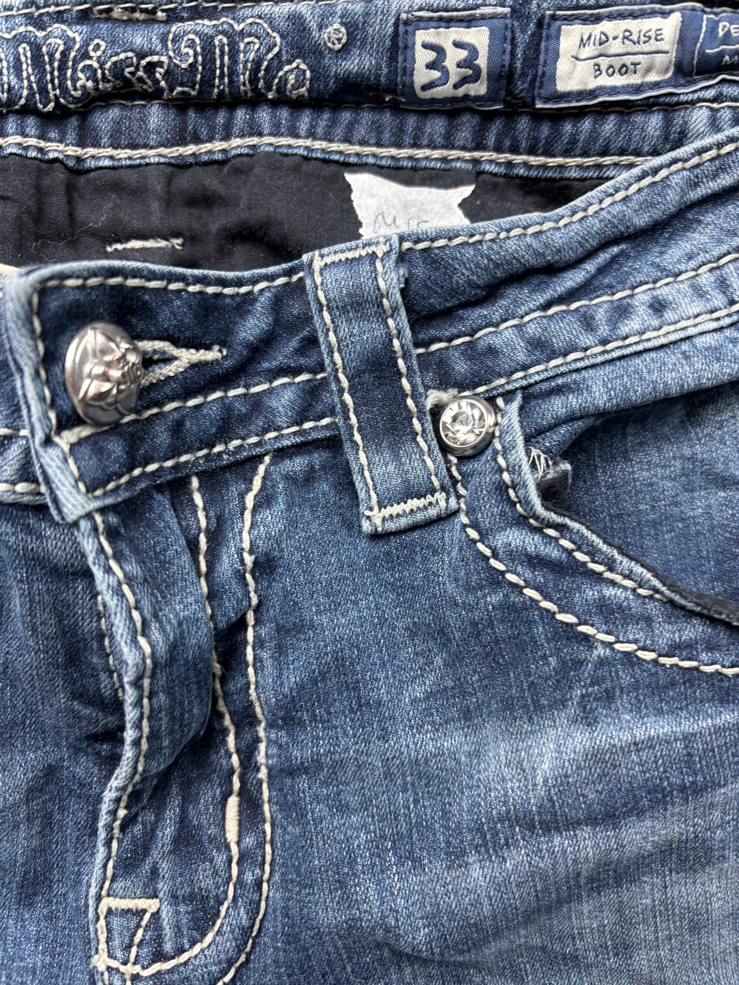 MISS ME JEANS W33 L32 #M15