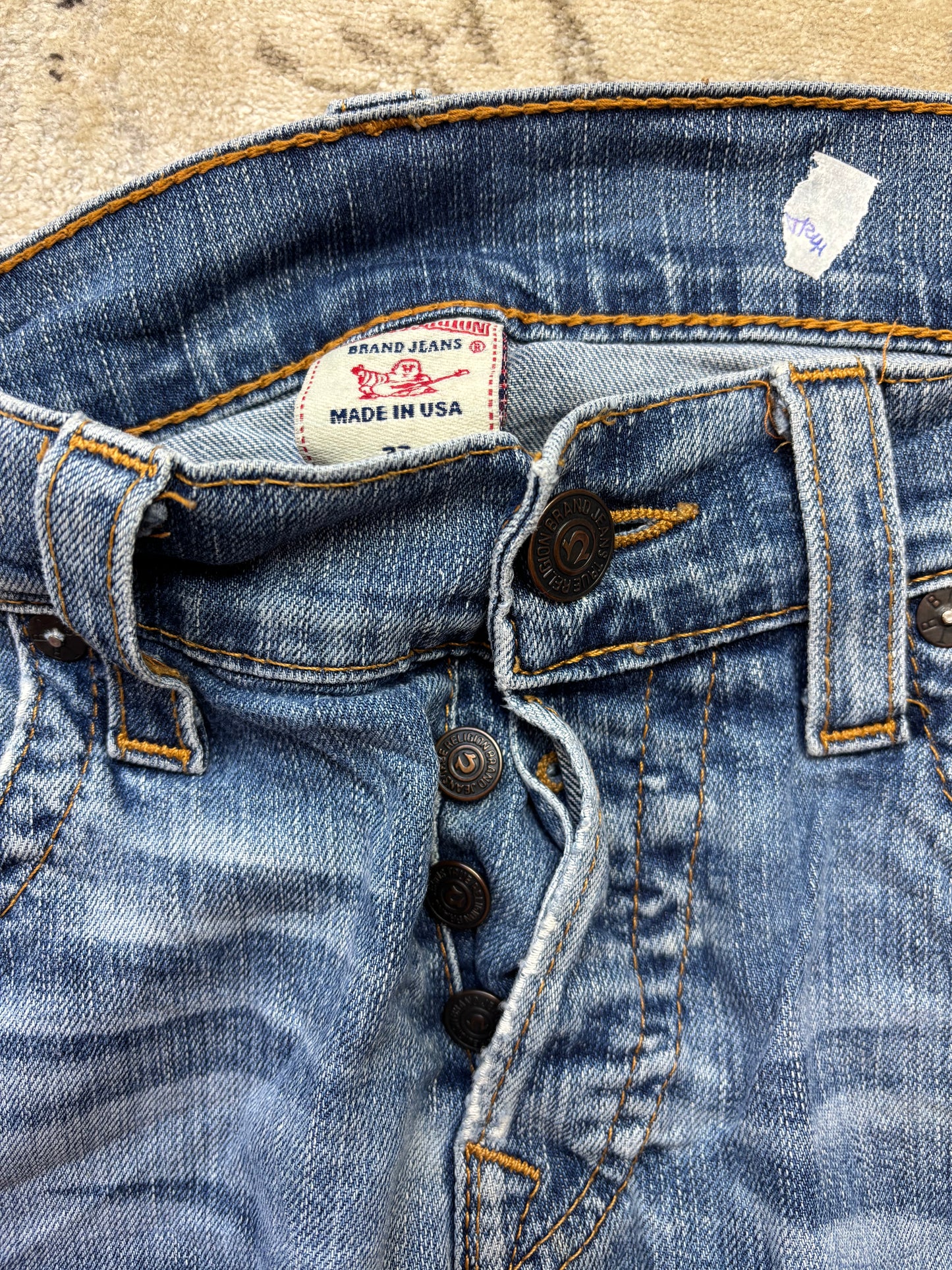 TRUE RELIGION JEANS W32 L32 #TR41
