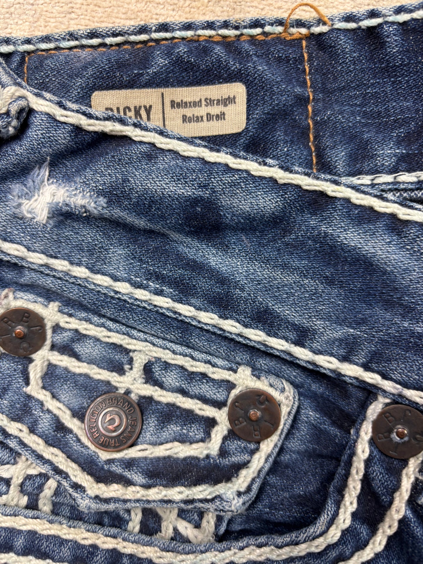 TRUE RELIGION JEANS W32 L32 #TR4