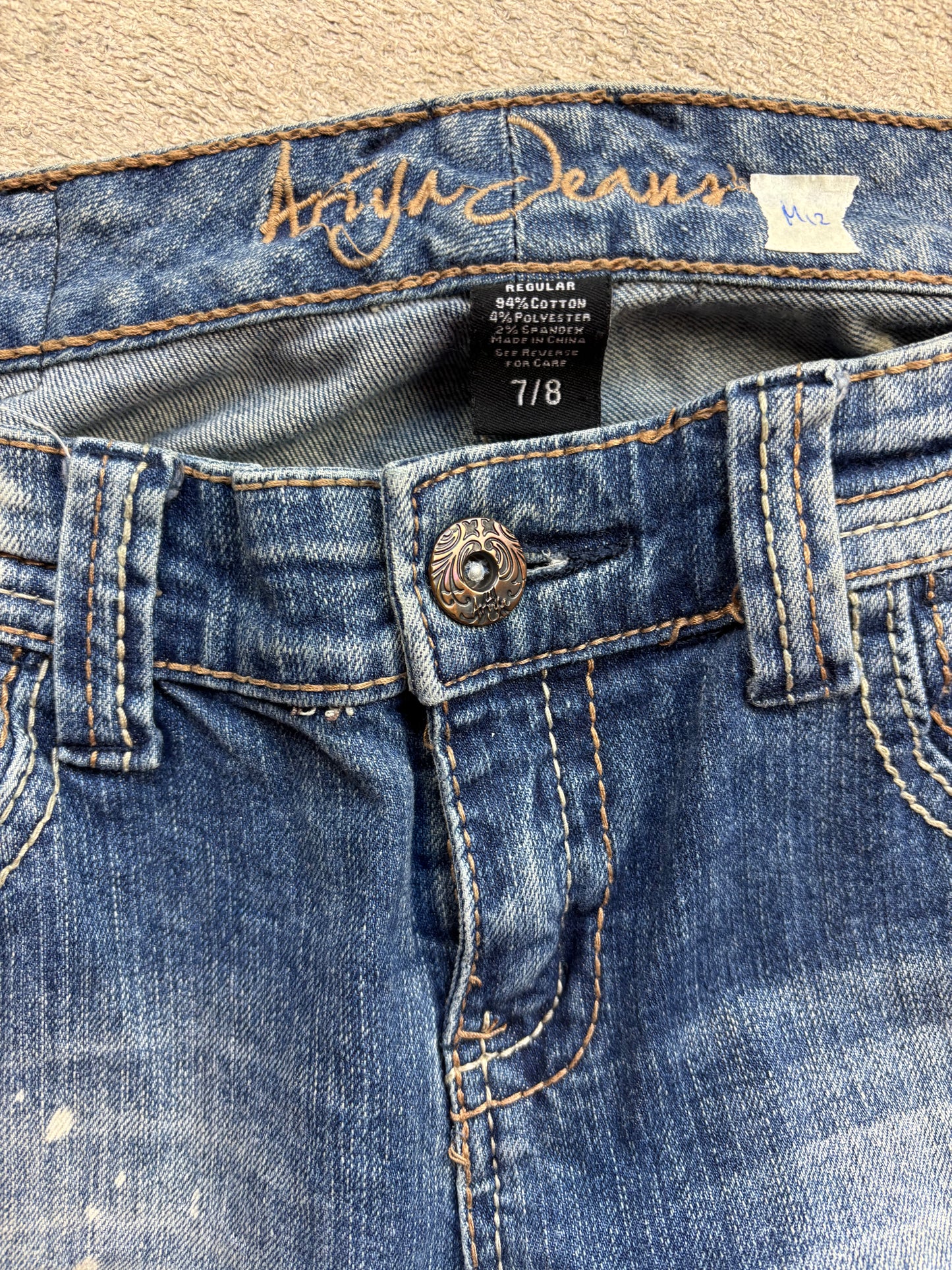 MISS ME STYLE JEANS W28 L32 #M12