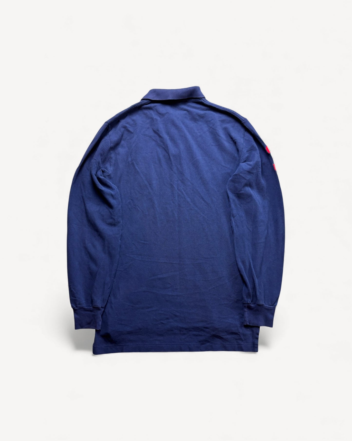 RALPH LAUREN LONGSL. POLO SHIRT NAVY (S)