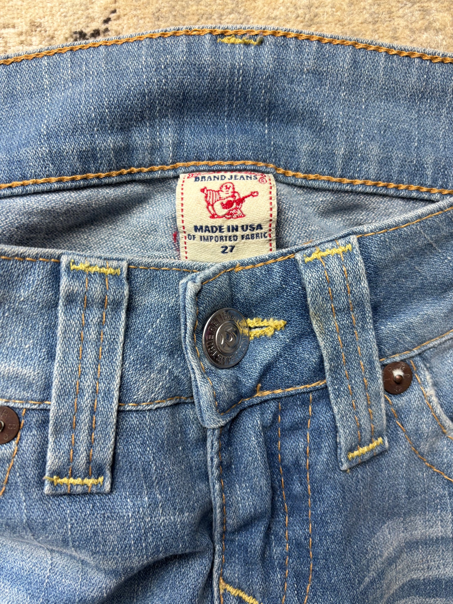 TRUE RELIGION JEANS W27 L34 #TR12