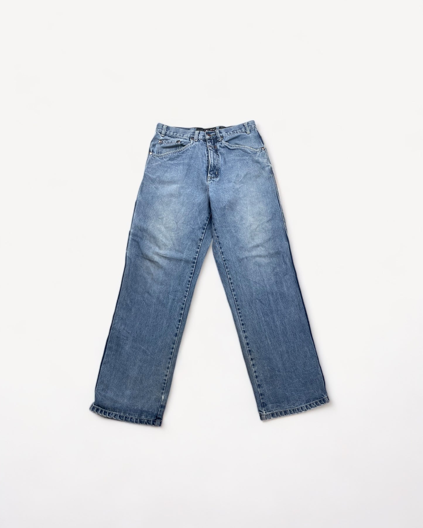 TRIBAL HIP HOP BAGGY JEANS W32 L34 #H8