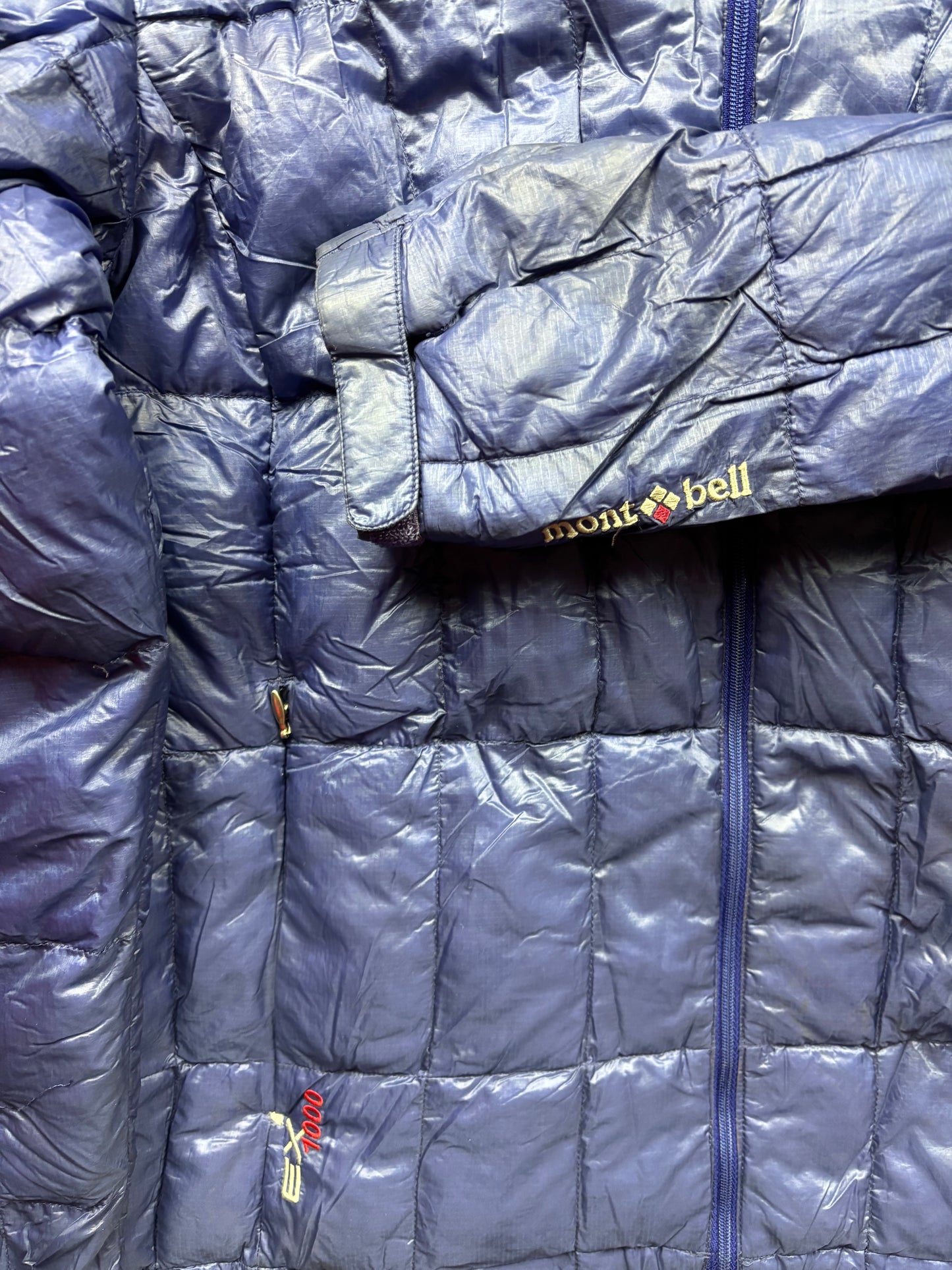 MONTBELL BLUE PUFFER JACKET (M)
