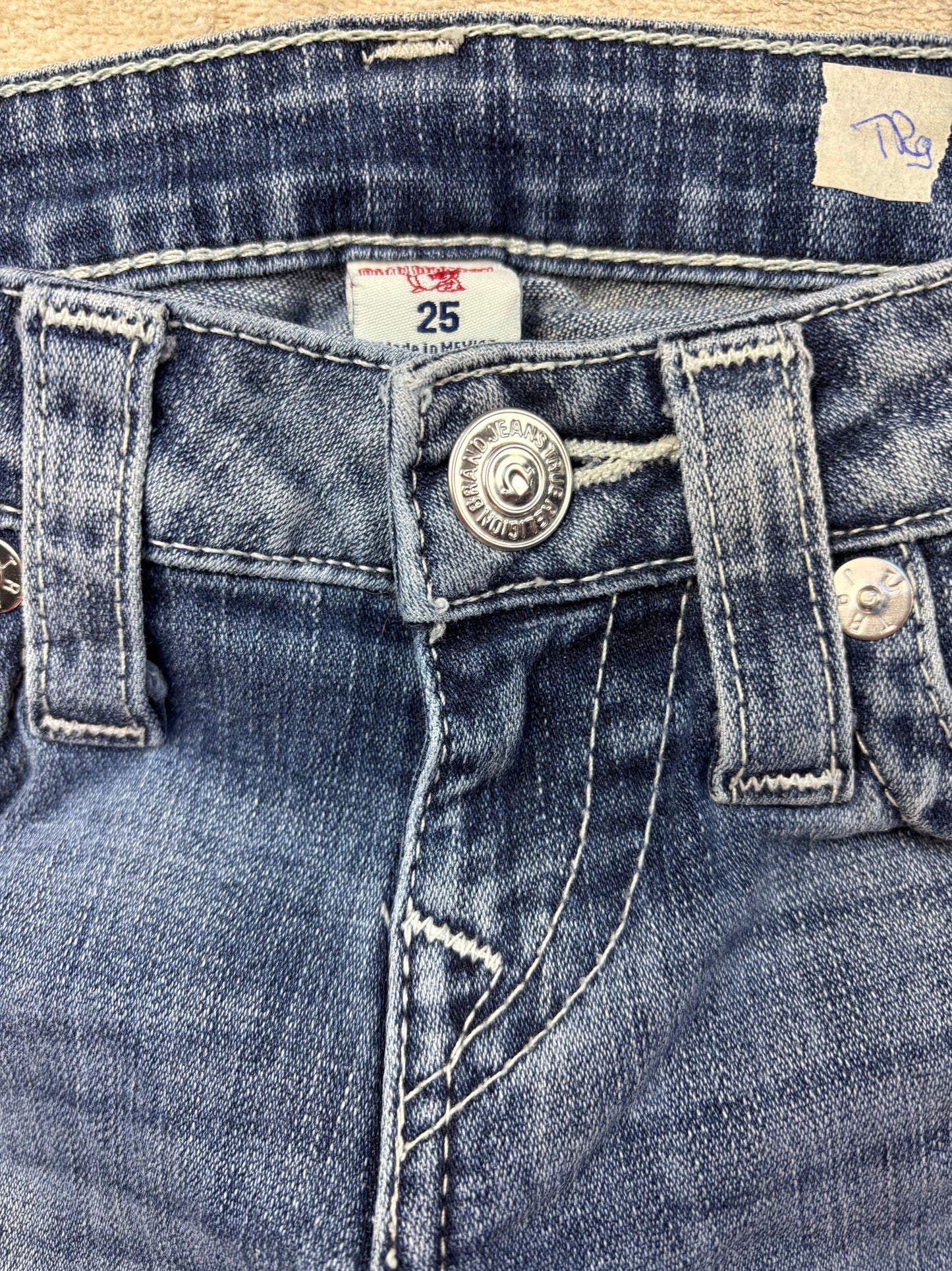 TRUE RELIGION JEANS W25 L30 #TR9
