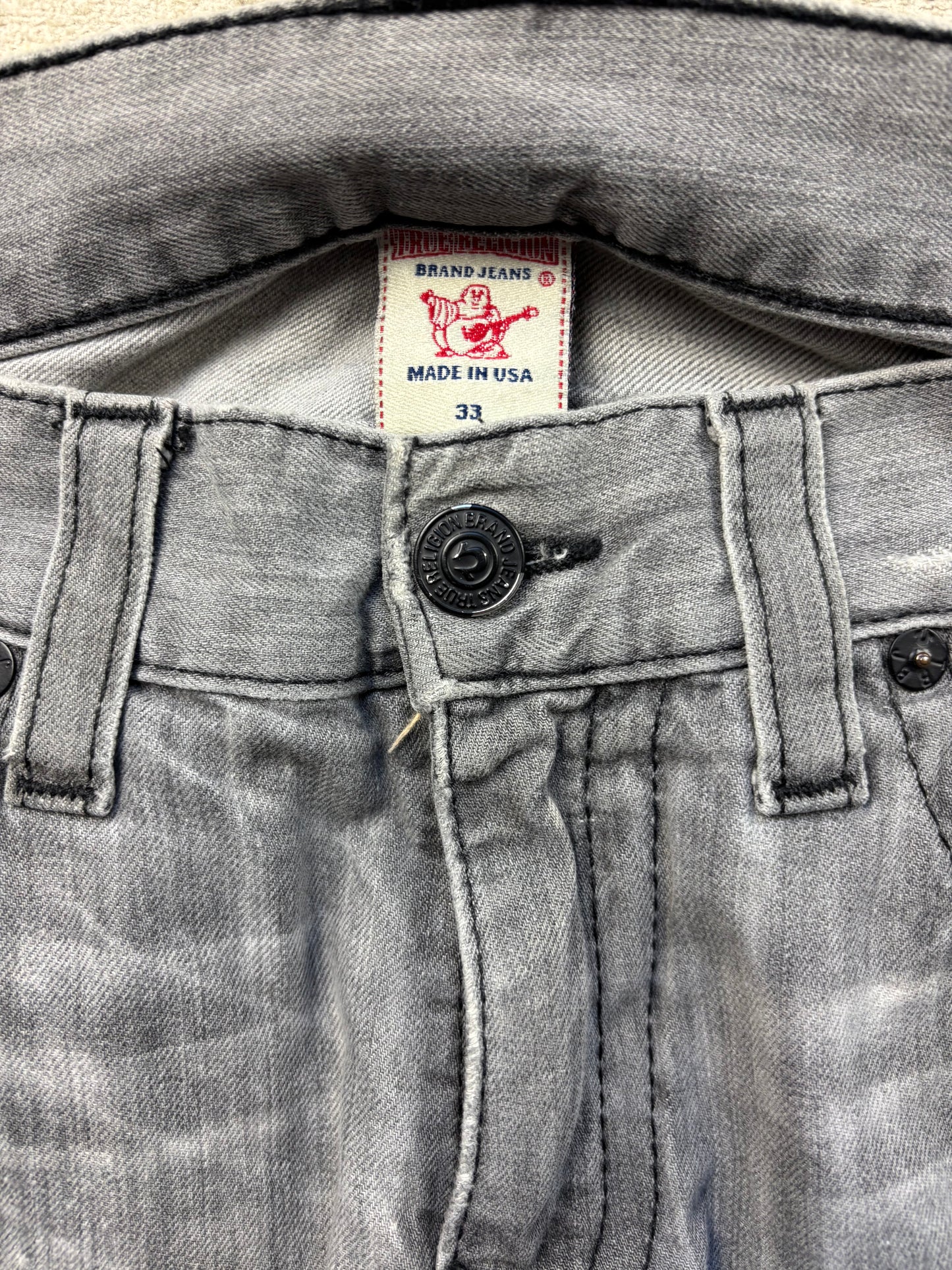 TRUE RELIGION JEANS W33 L34 #TR33