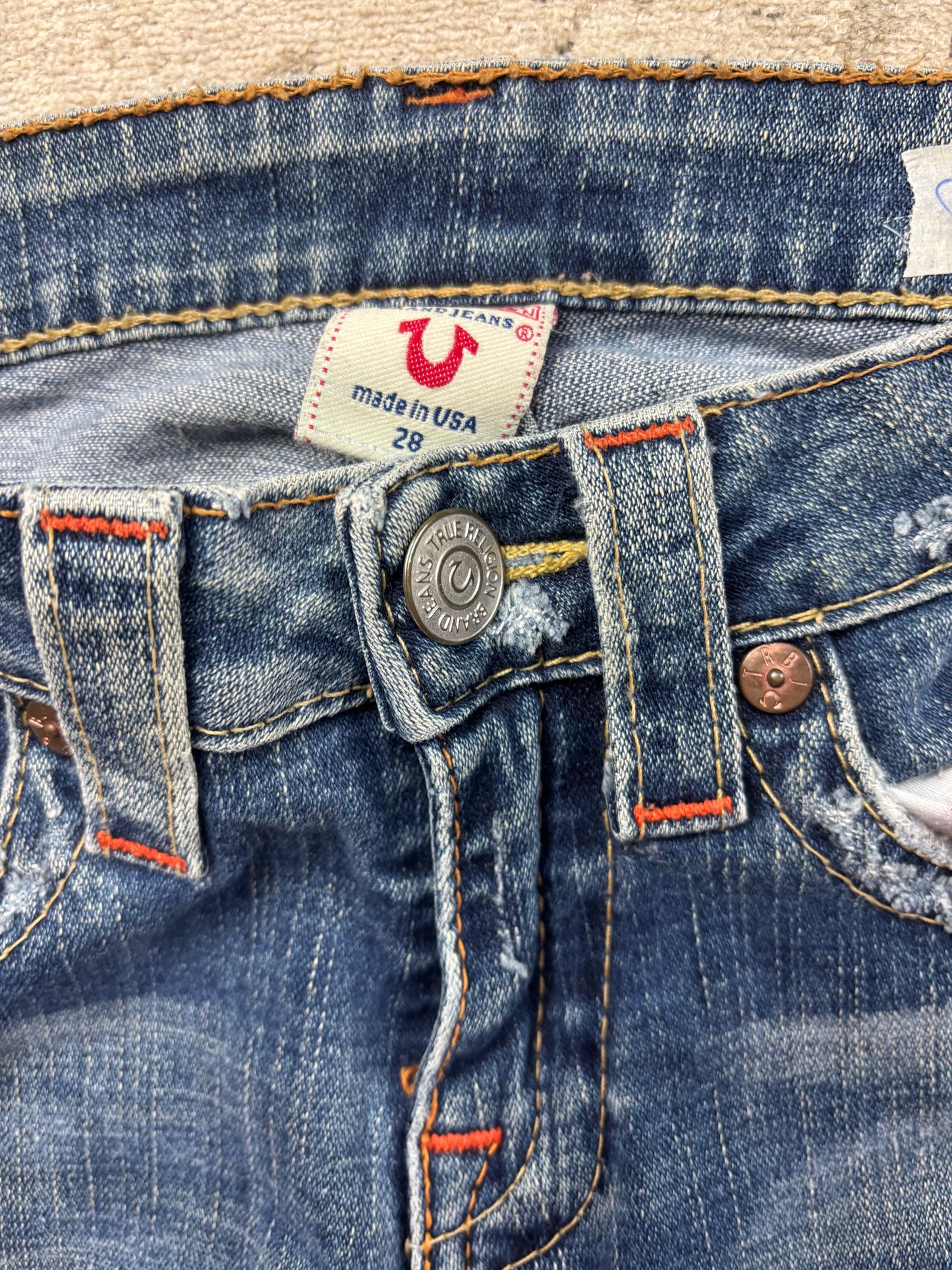 TRUE RELIGION JEANS W28 L32 #TR5