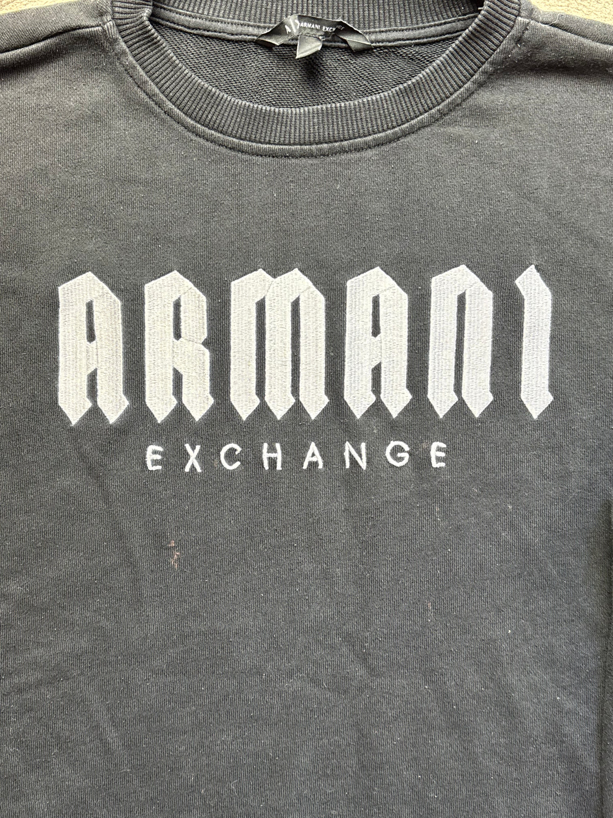 ARMANI BLACK SWEATER (S)