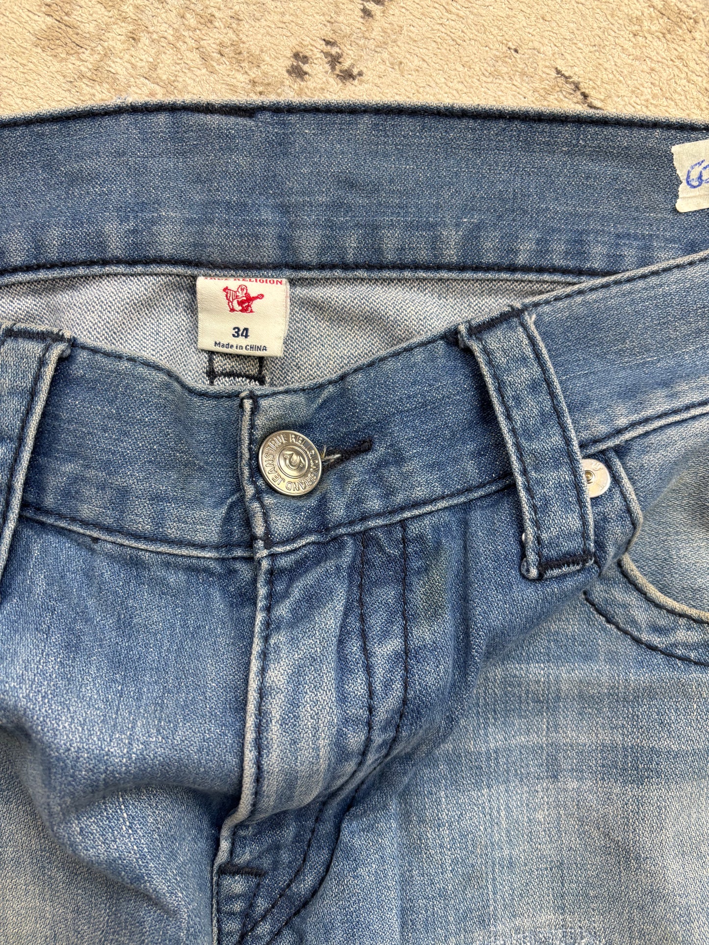 TRUE RELIGION JEANS W34 L34 #TR60