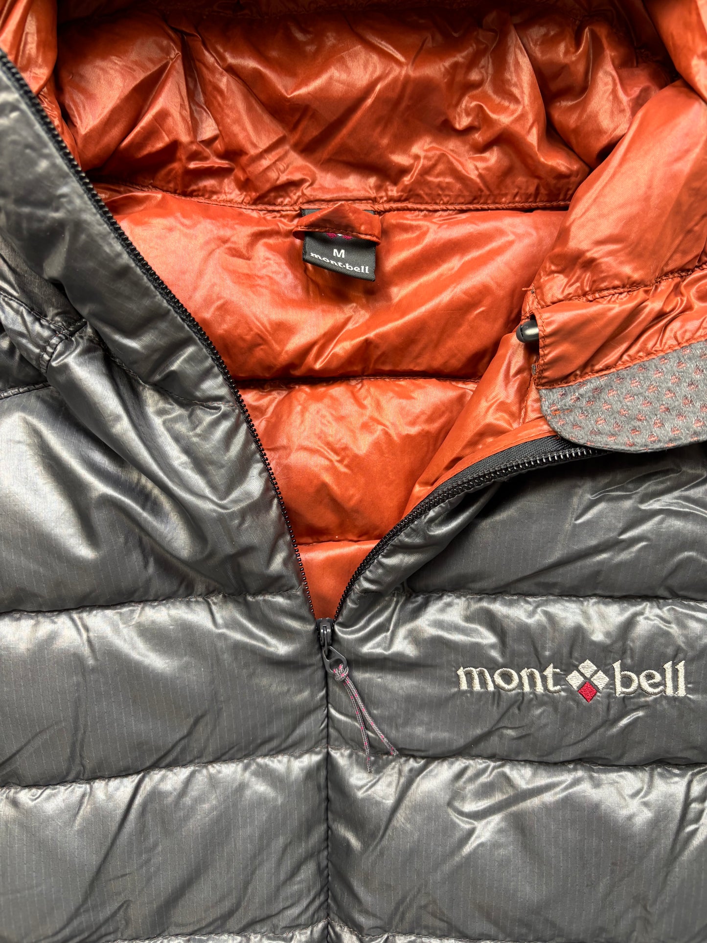 MONTBELL GREY PUFFER JACKET (S)