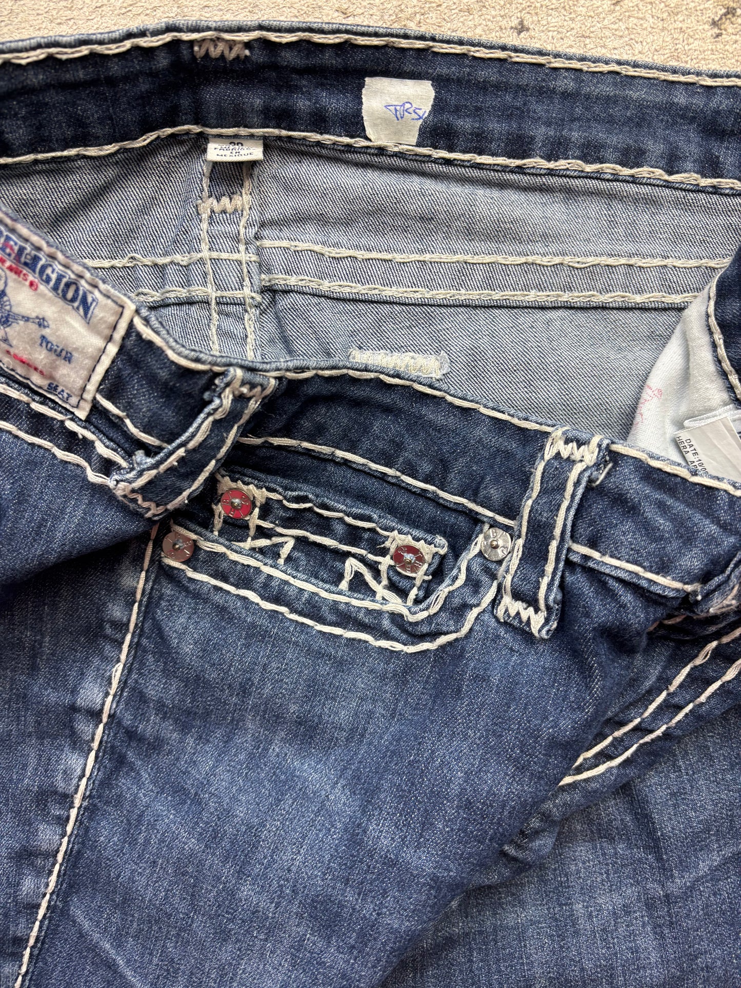 TRUE RELIGION JEANS W30 L32 #TR51