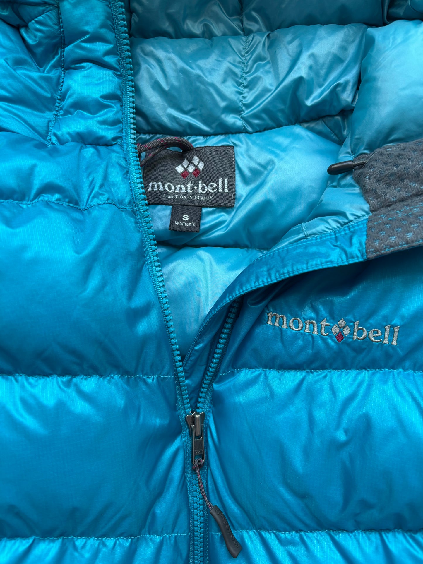 MONTBELL BLUE PUFFER JACKET (XS/S)