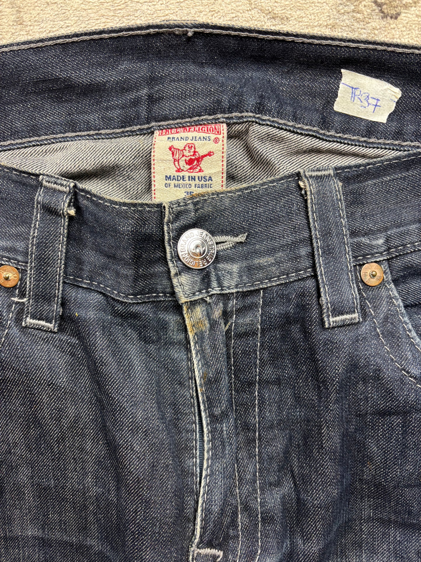 TRUE RELIGION JEANS W36 L32 #TR37