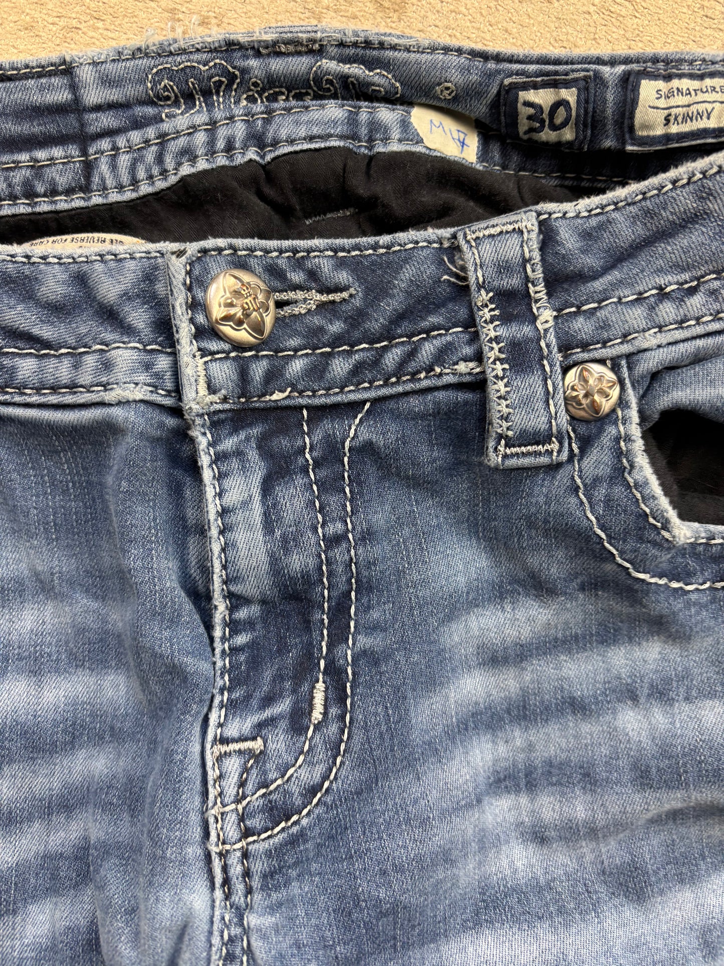 MISS ME JEANS W30 L30 #M17