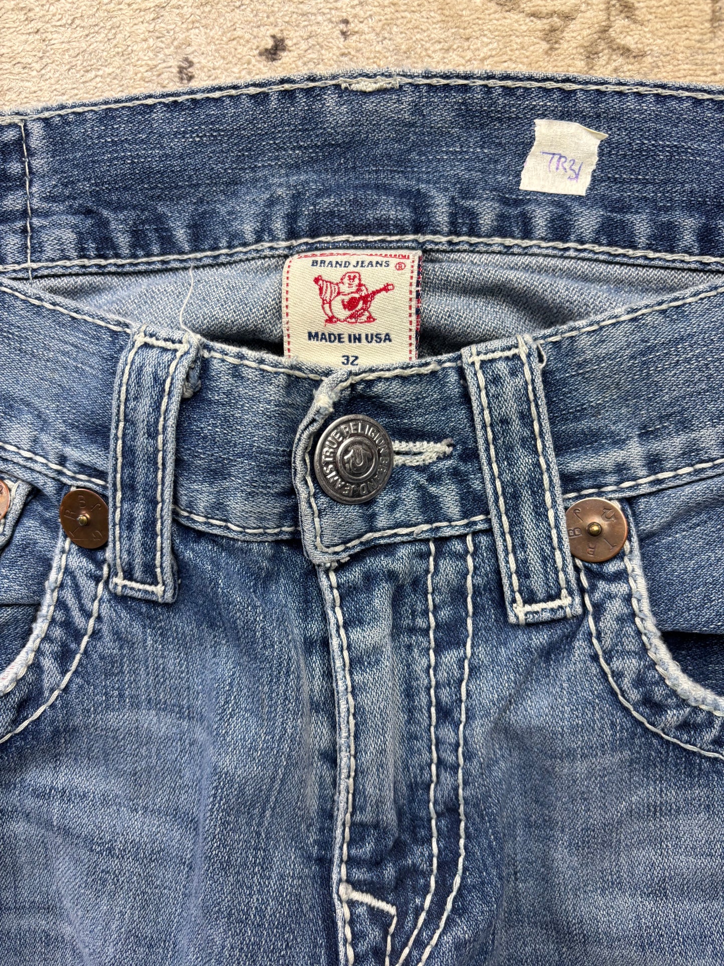 TRUE RELIGION JEANS W32 L34 #TR31